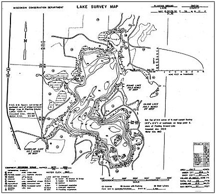 Understanding a lake map can be the key to fishing success